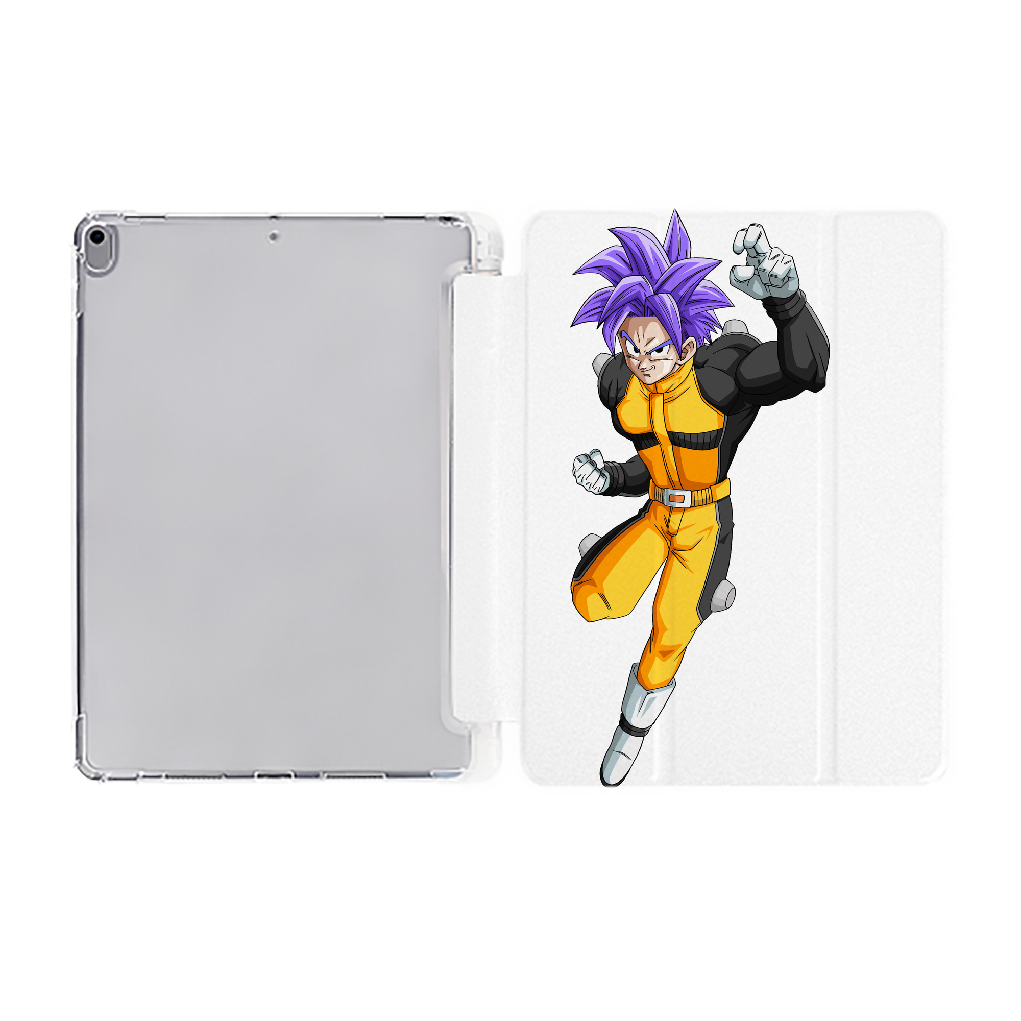 （画像用） ドラゴンボール DRAGON BALL IPad ケース ペン収納付き 三つ折りスタンド PUレザー×シリコン 対応機種9.5/10.5/10.9インチ
